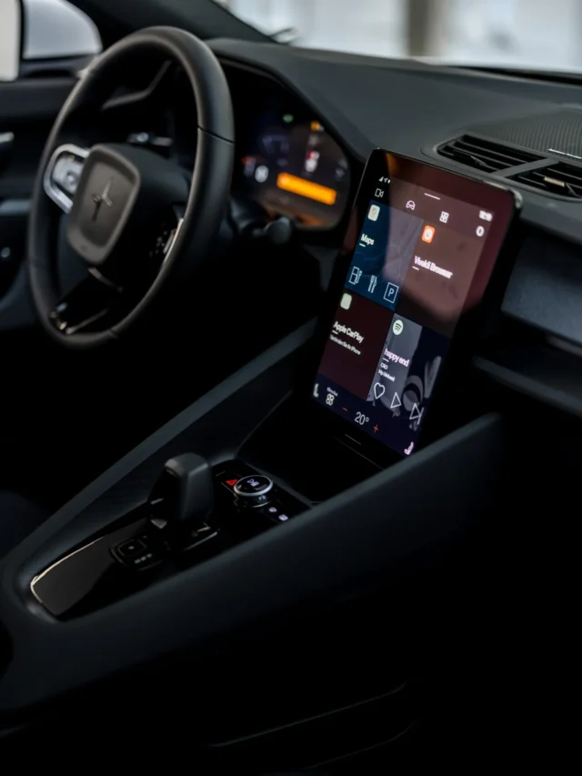 Electric Vehicles (EVs) dashboard