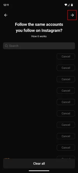 Meta's Threads app Account- Next