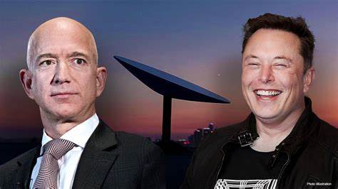 Jeff Bezos’s rivalry with Elon Musk