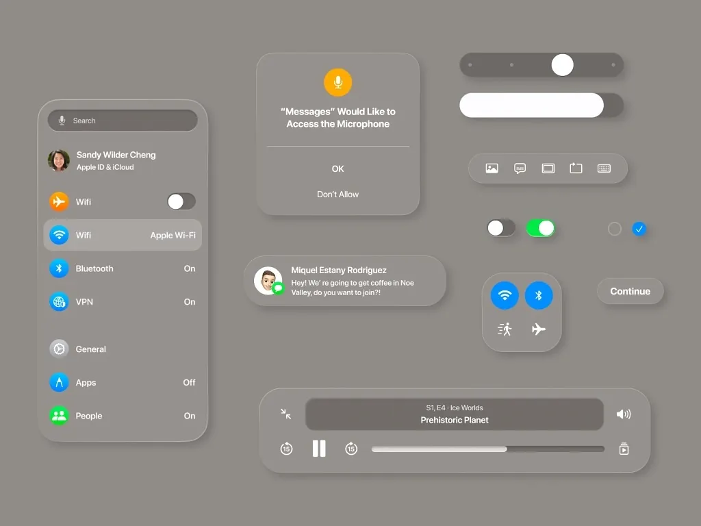 ios 18 UX