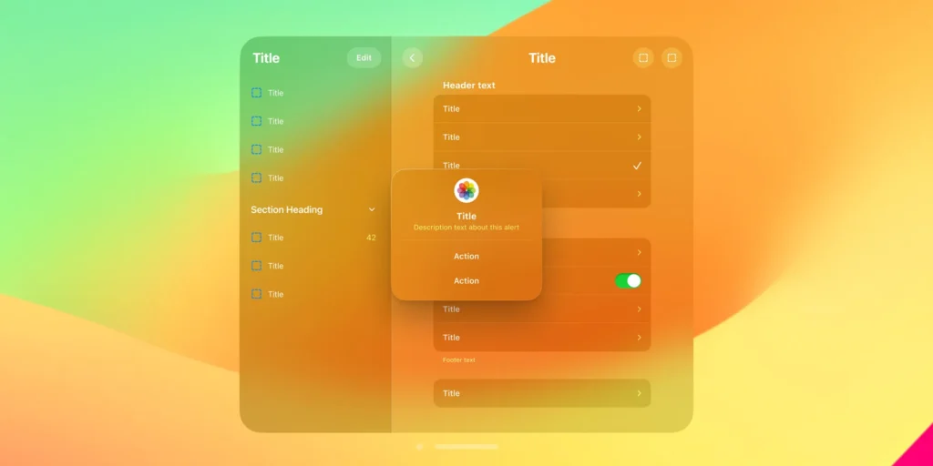 visionOS iOS